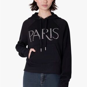 Paris Hilton Black Hoodie